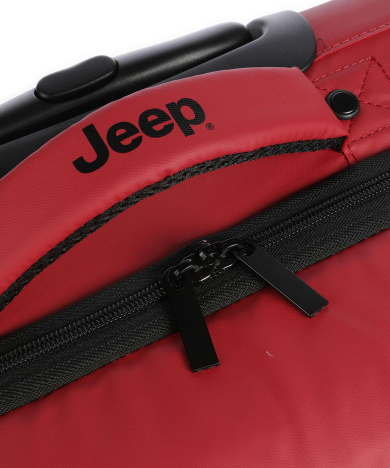 Jeep JS006B 55 Travel bag with wheels chili pepper red