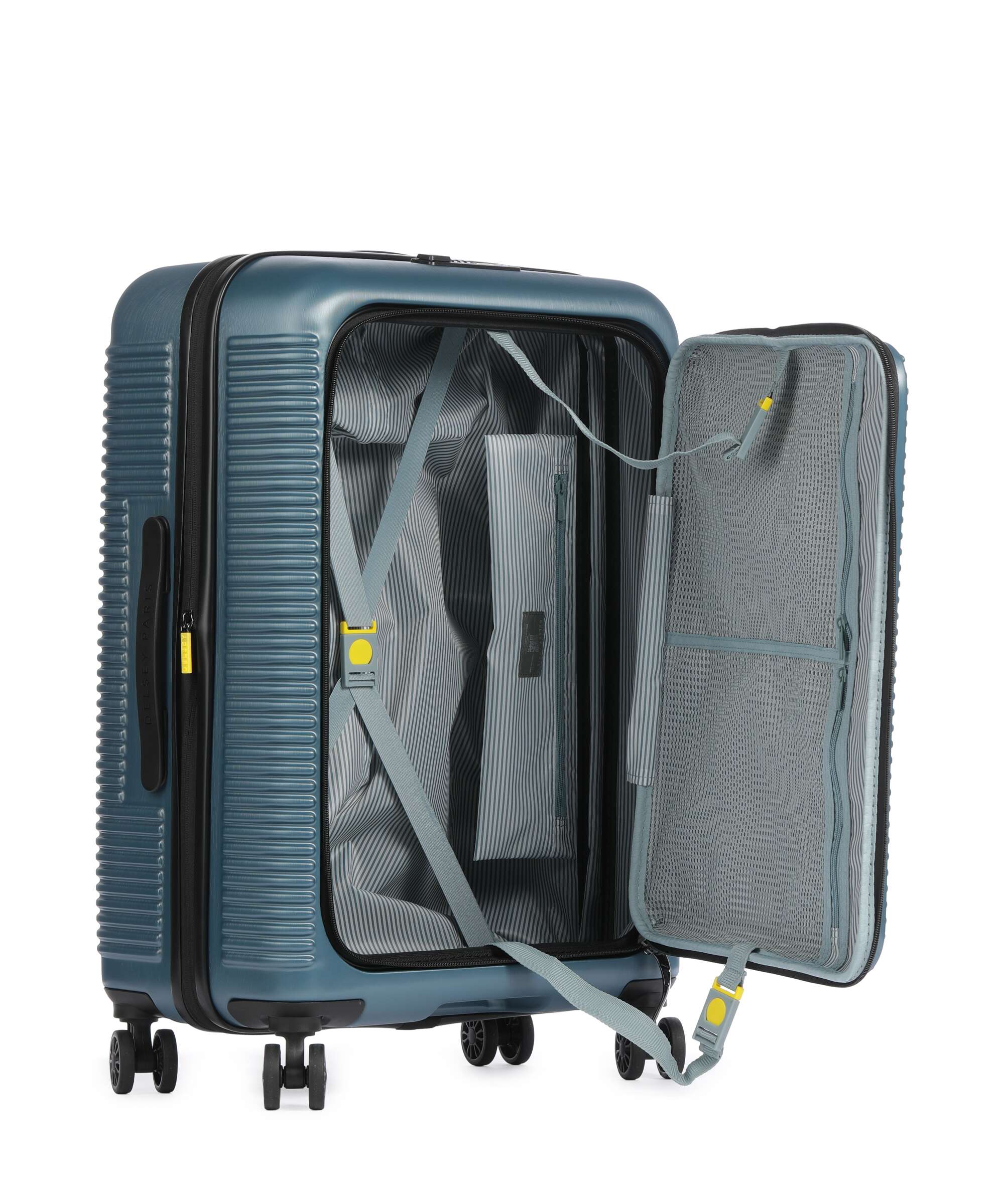 Delsey Paris Freestyle Spinner (4 wheels) blue