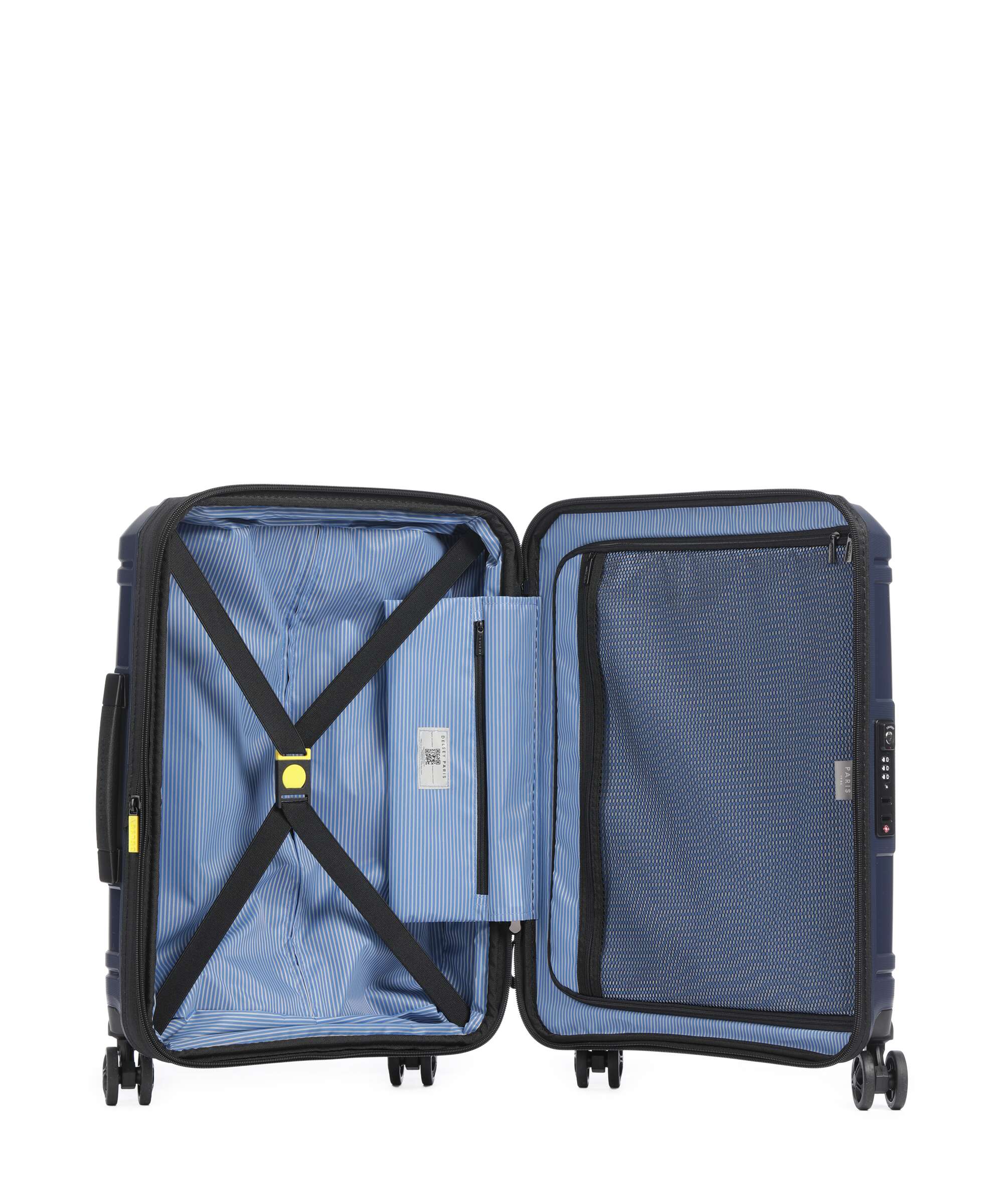 Delsey Paris Lutece Se Slim Spinner (4 wheels) navy