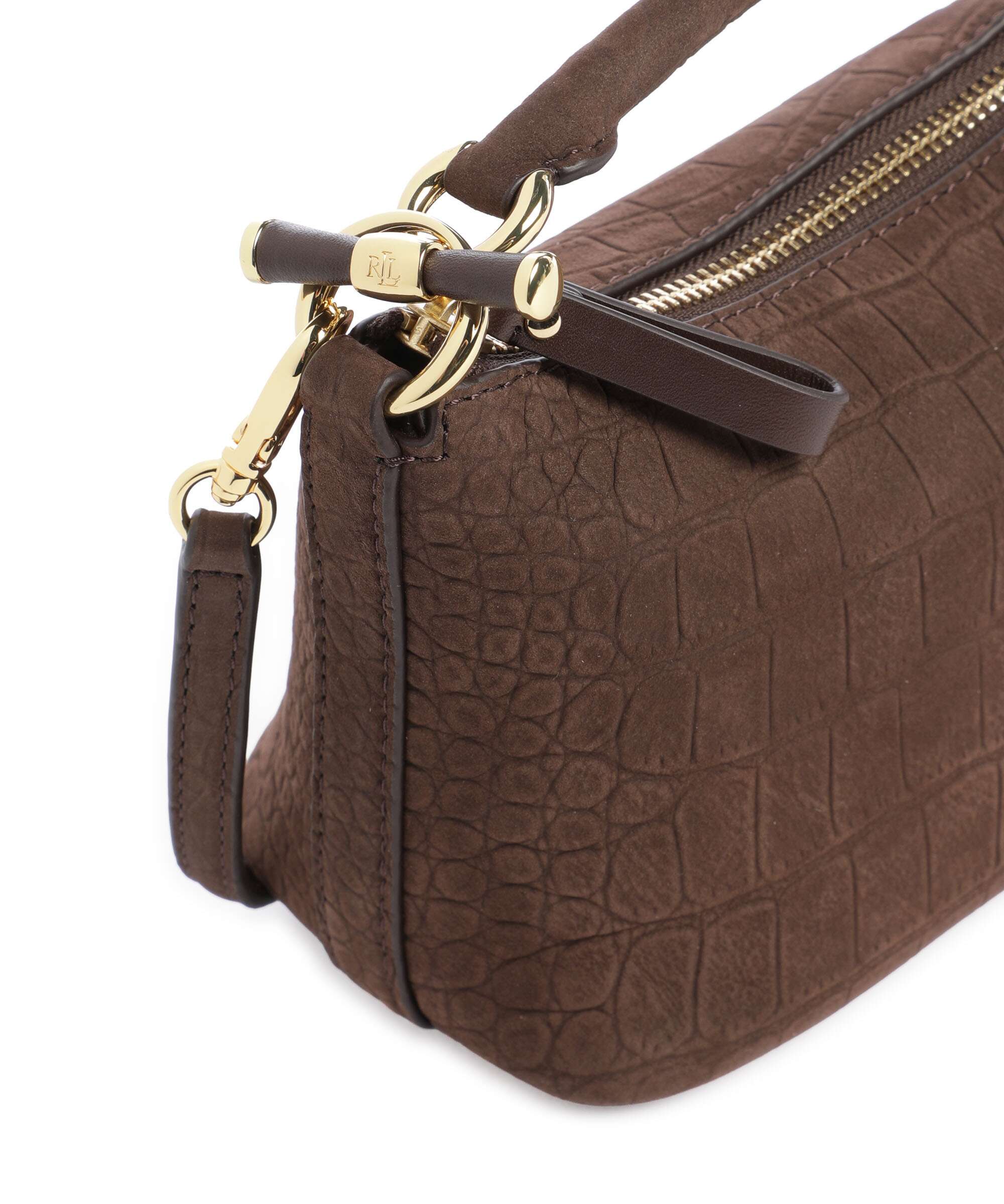 Lauren Ralph Lauren Blaike Mini Crossbody bag chestnut brown