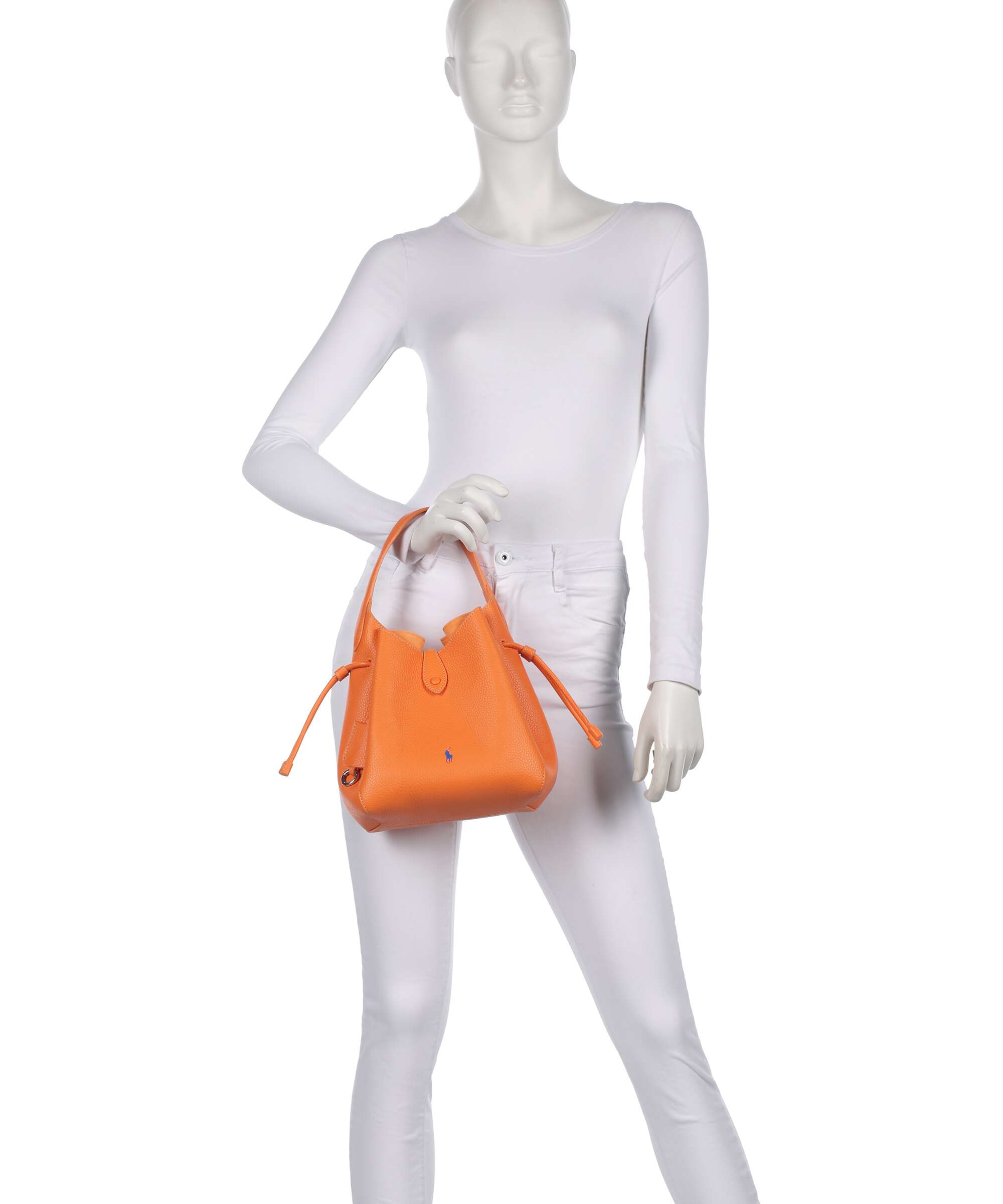 Polo Ralph Lauren Play Medium Bucket bag orange peel