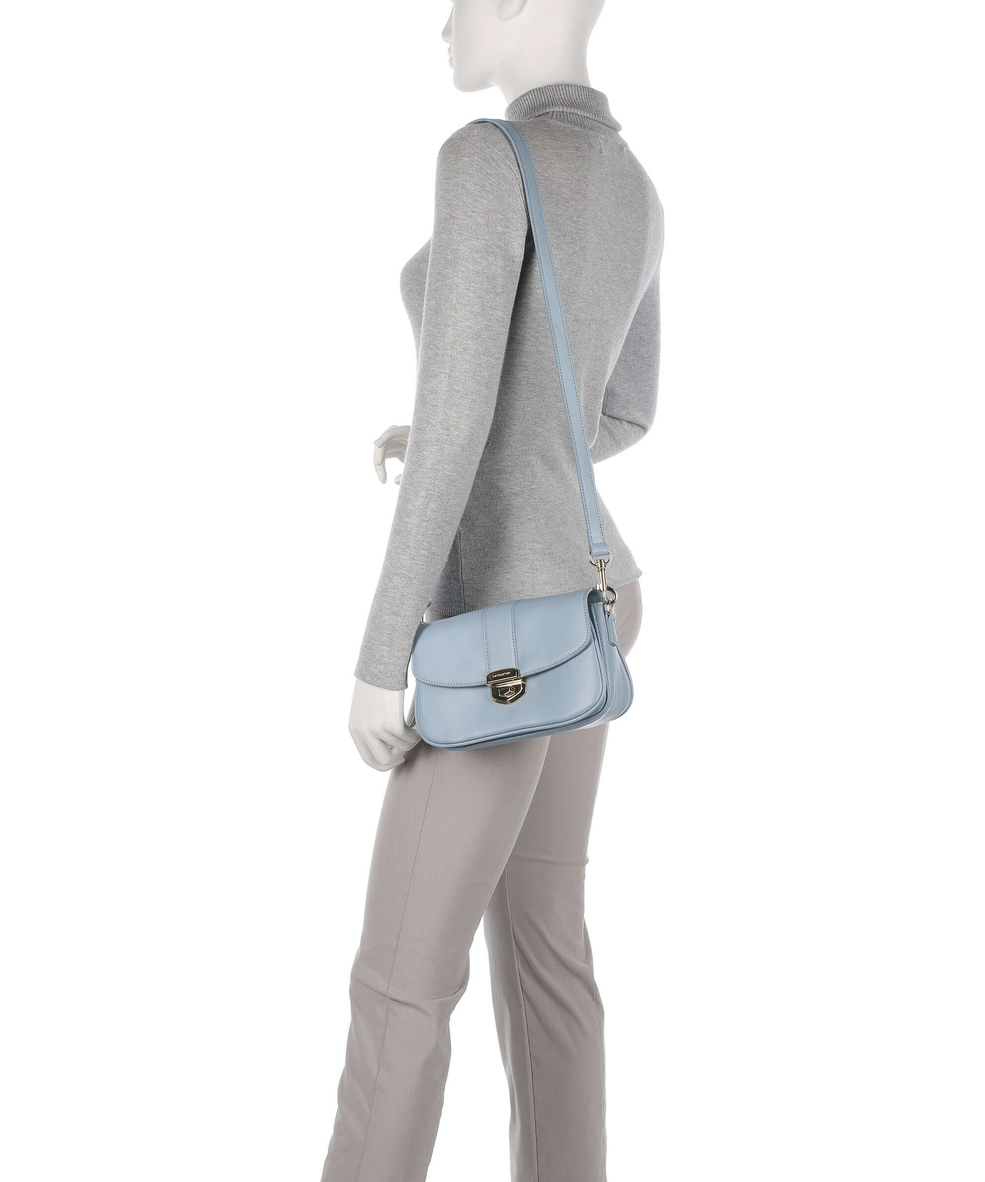 Lancaster Donna Fia Crossbody bag bleucendre