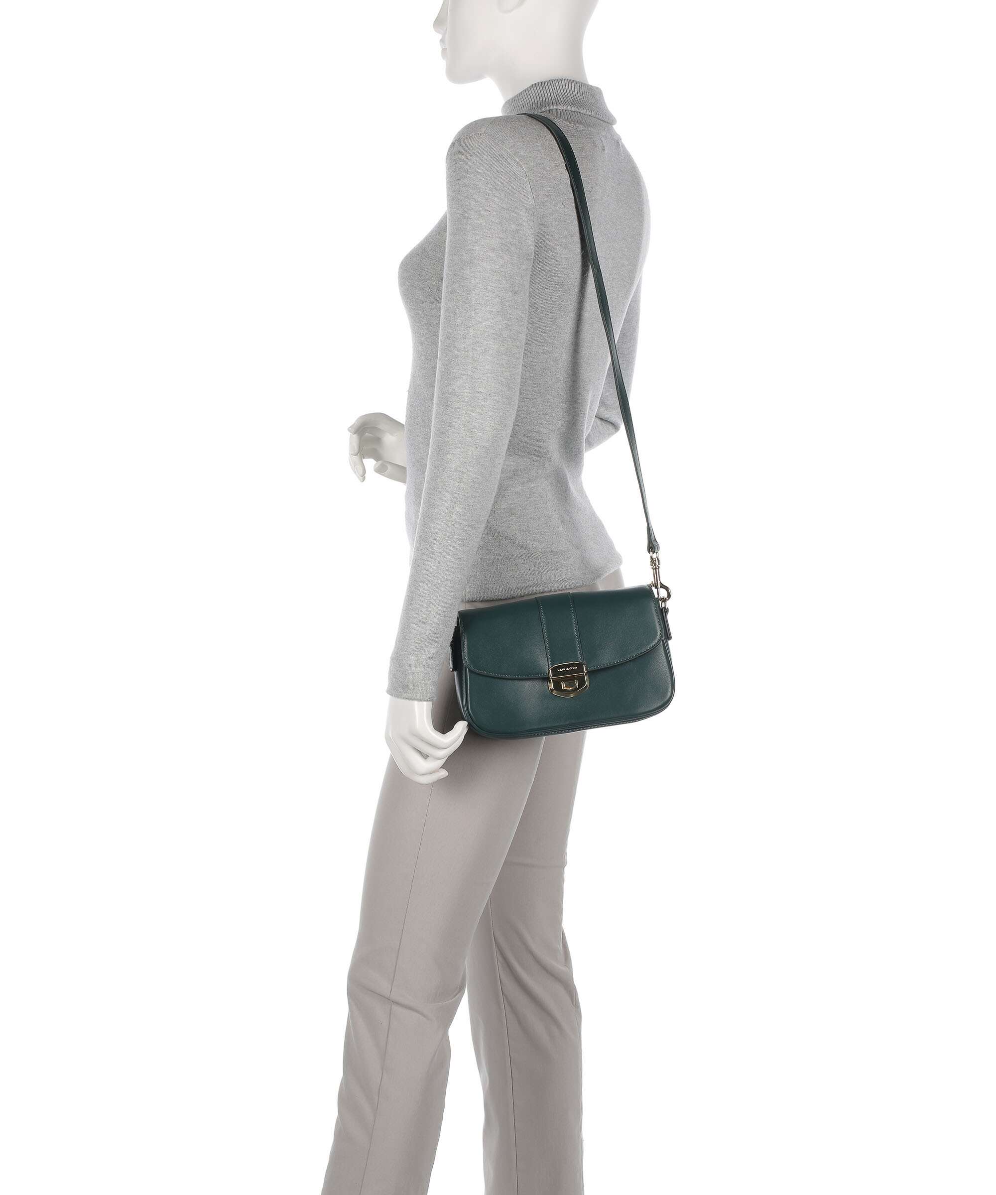Lancaster Donna Fia Crossbody bag vertfoncé