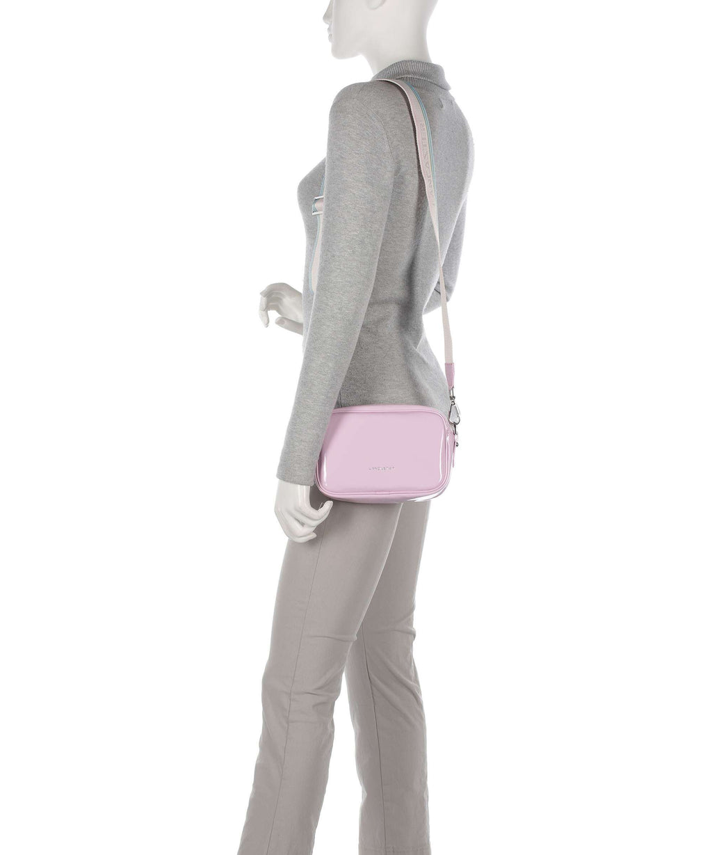 Lancaster Firenze Vernis Crossbody bag rose