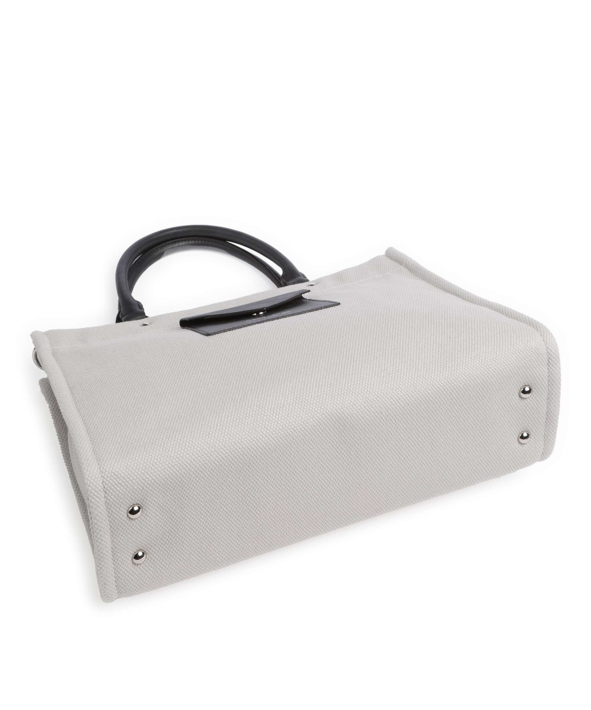 Lancaster Actual Conscious Canvas Handbag grisclai