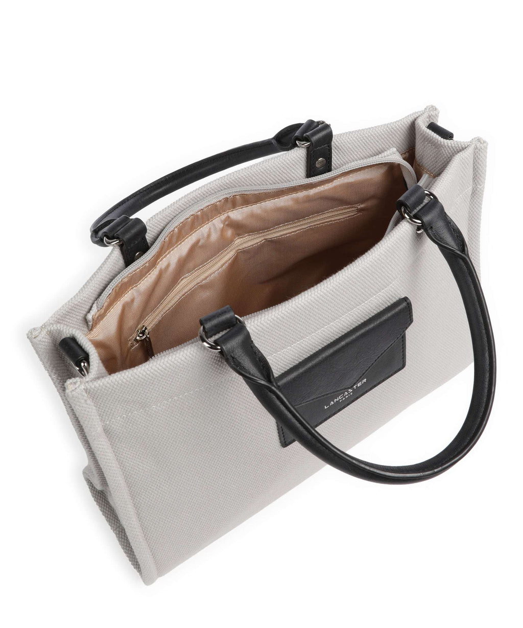 Lancaster Actual Canvas Conscious Handbag grisclai