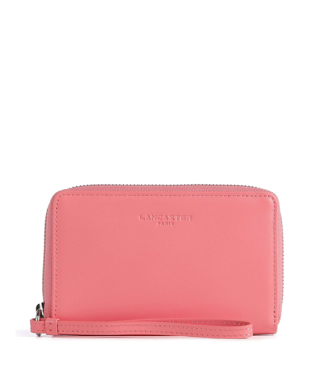 Lancaster Paris PM Wallet rose bonbon