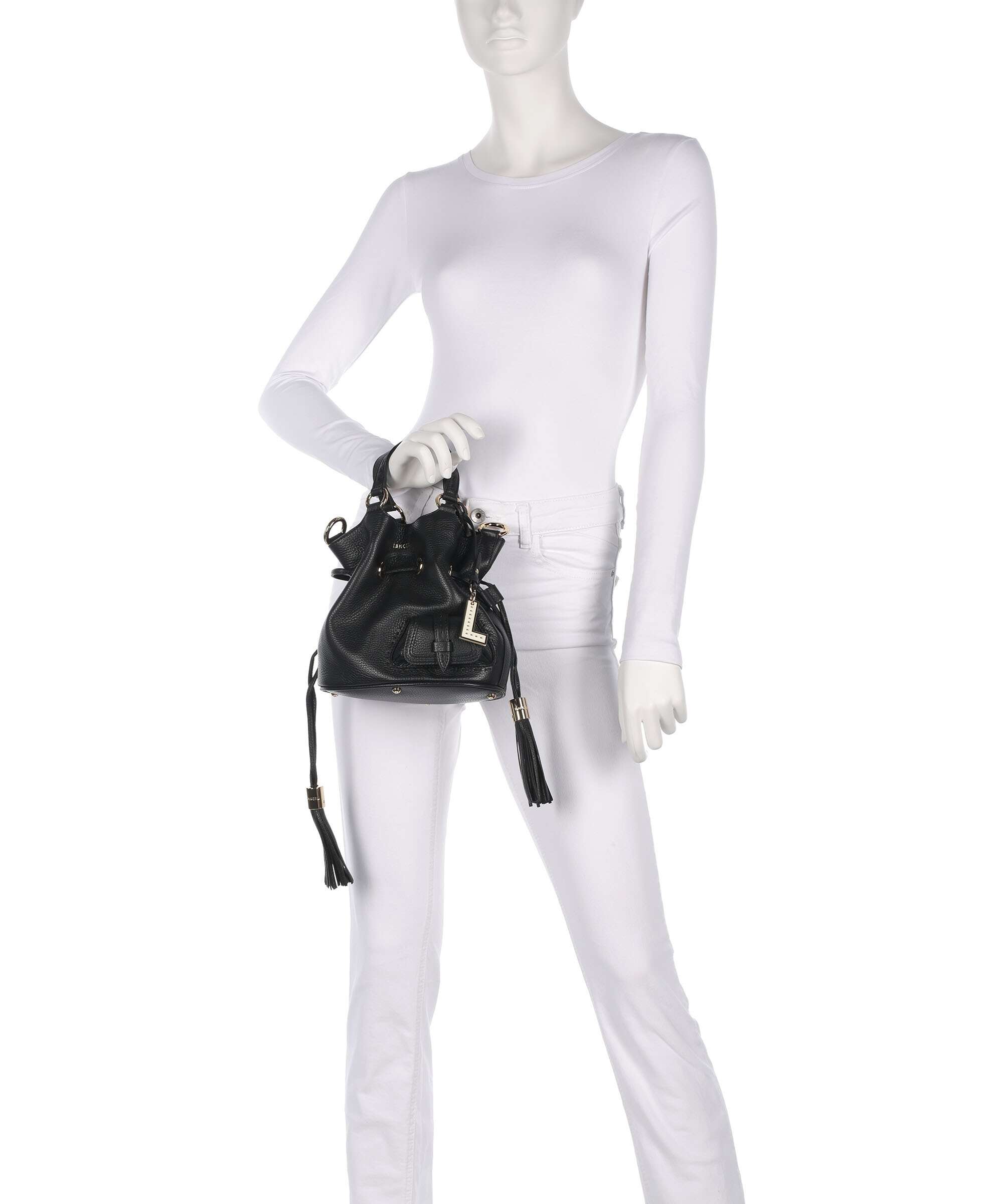 Lancel Premier Flirt S Bucket bag black