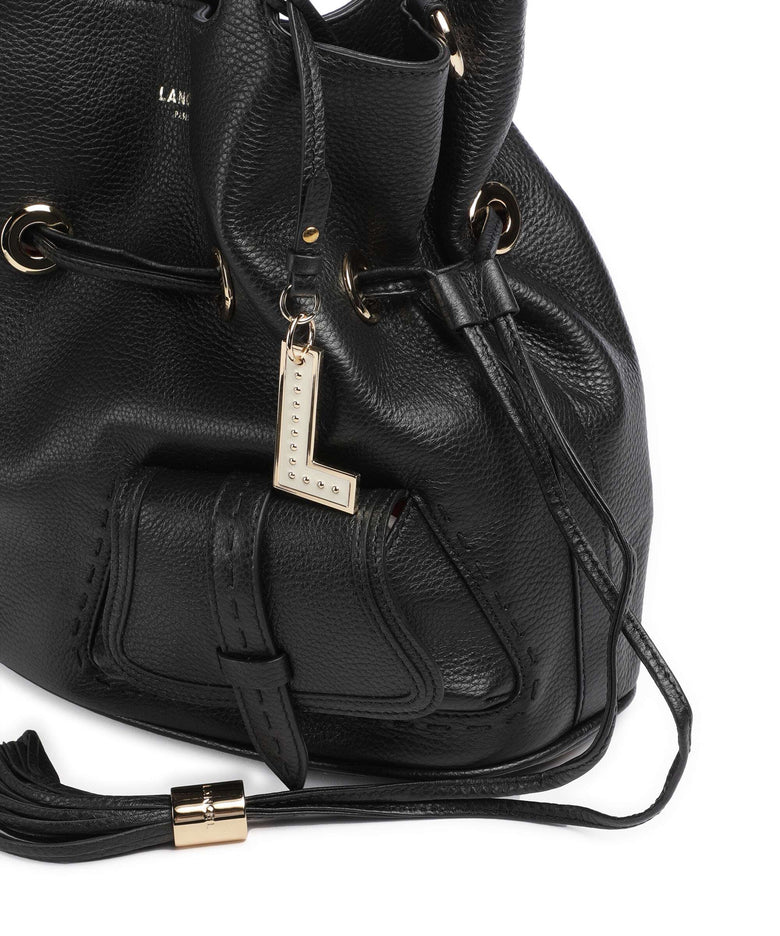 Lancel Premier Flirt M Bucket bag black