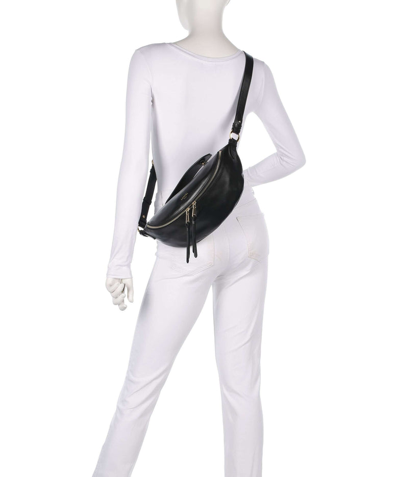 Lancel Origami S Crossbody bag black