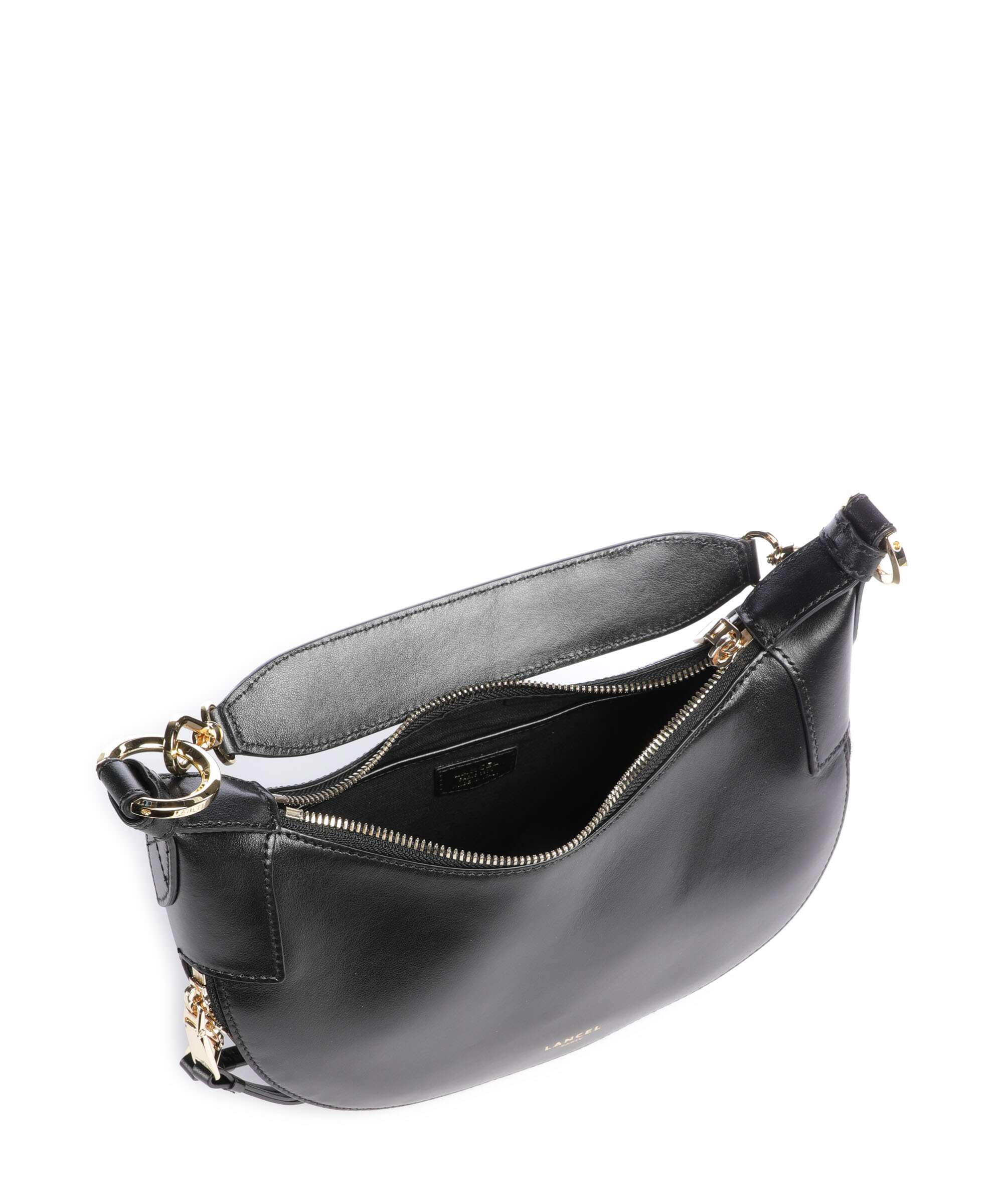 Lancel Origami S Hobo bag black