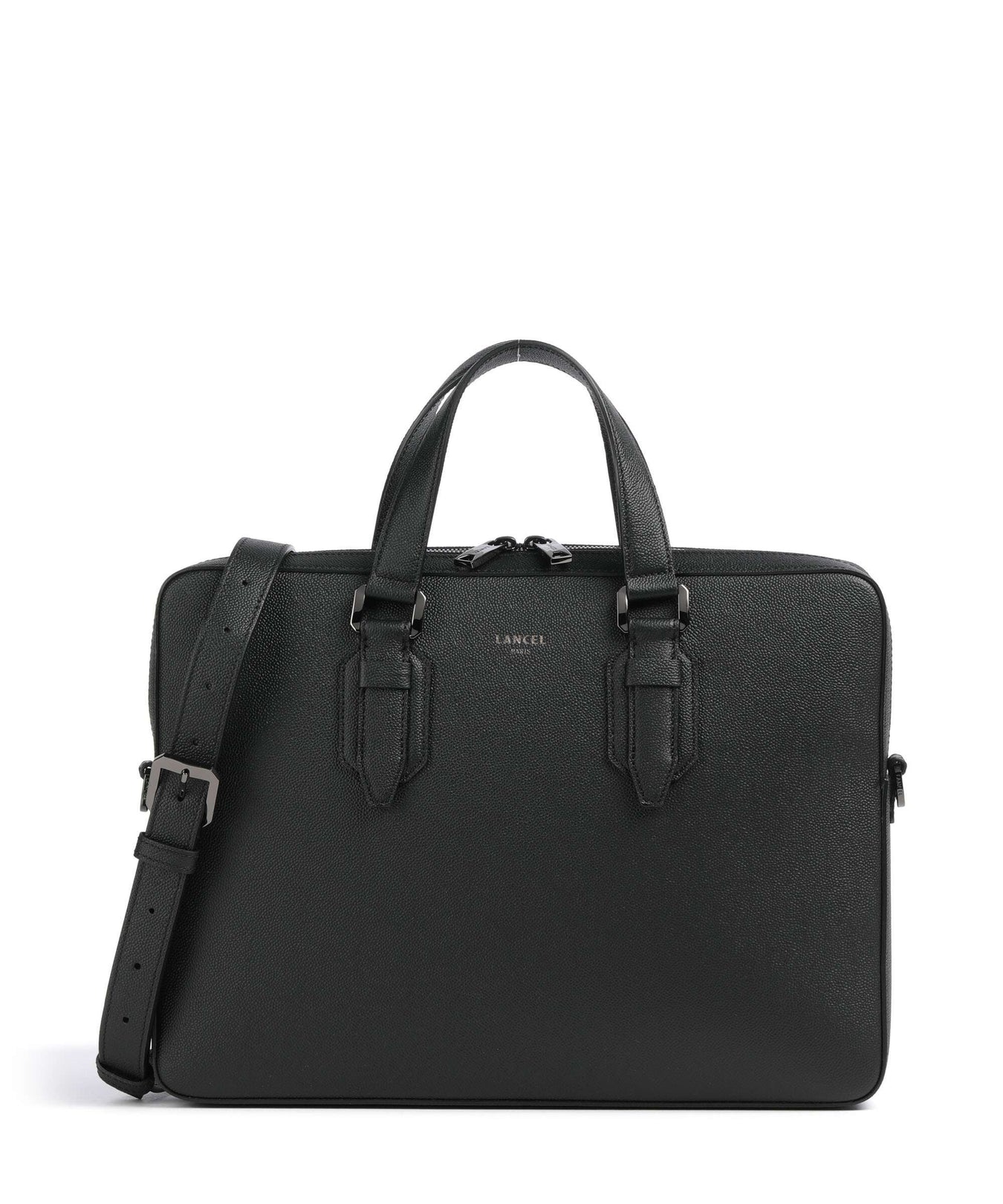 Lancel Charlie Briefcase black