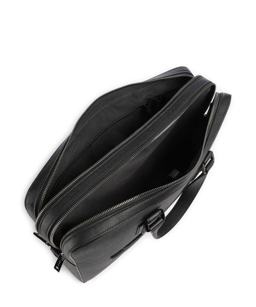 Lancel Charlie Briefcase black