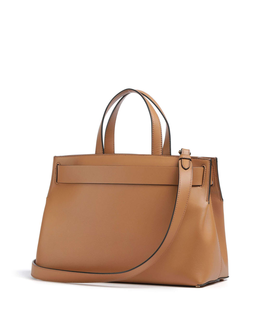 Lancel Angele M Handbag camel