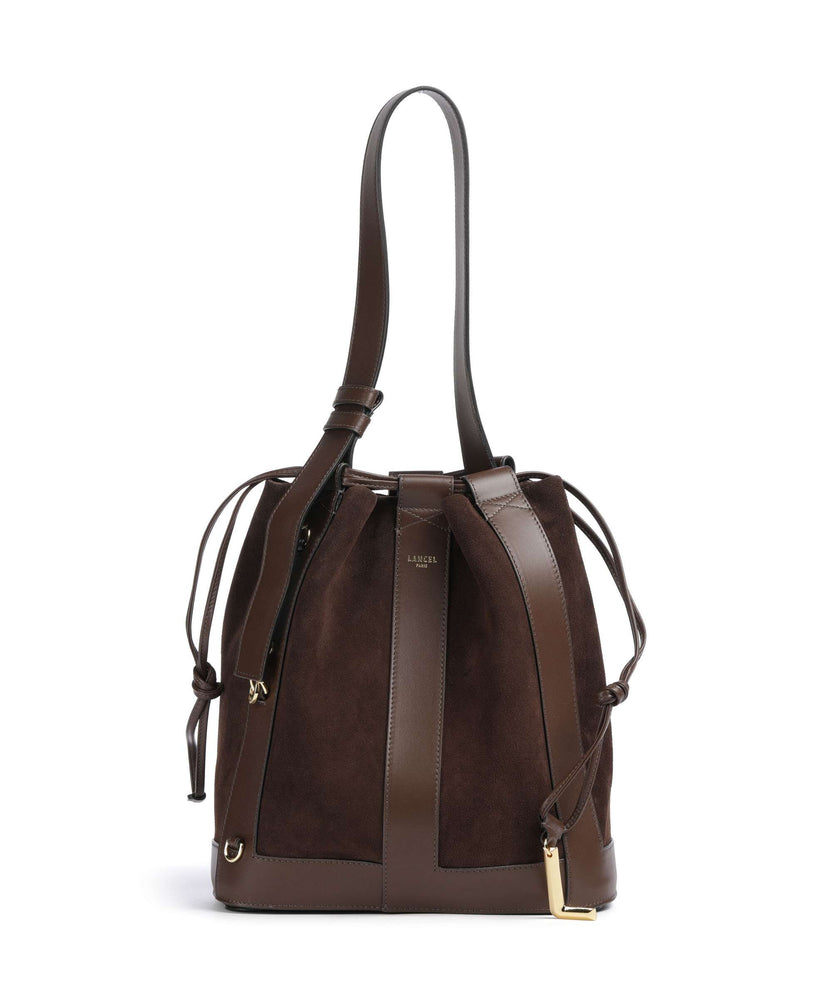 Lancel Elles M Bucket bag coconut