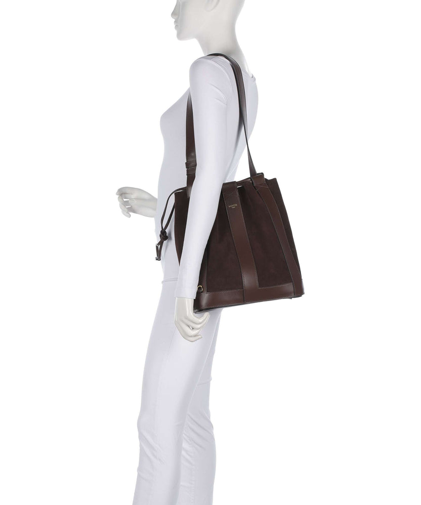 Lancel Elles M Bucket bag coconut