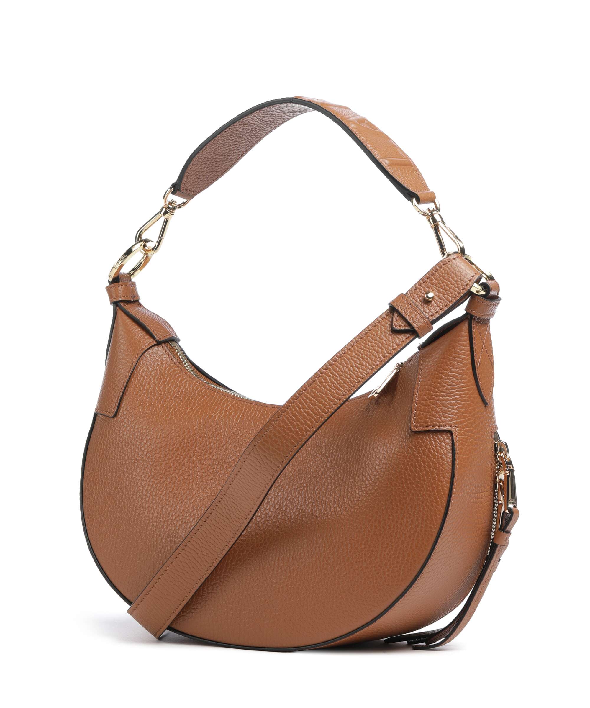 Lancel Origami S Hobo bag camel