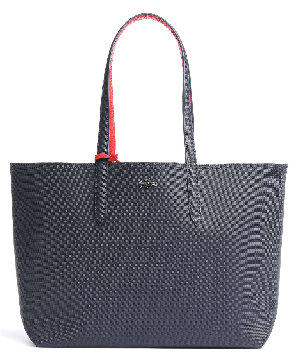 Lacoste Anna Tote bag marine rouge