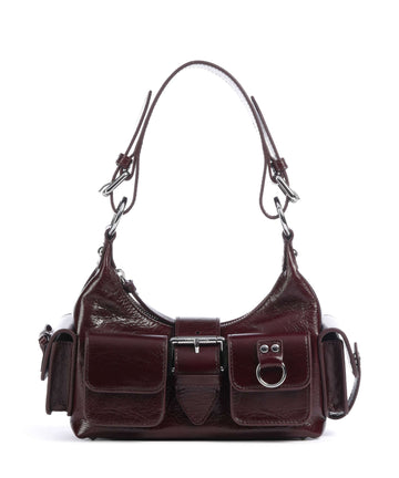 The Kooples Amelia Small Torba preko ramena bordeaux