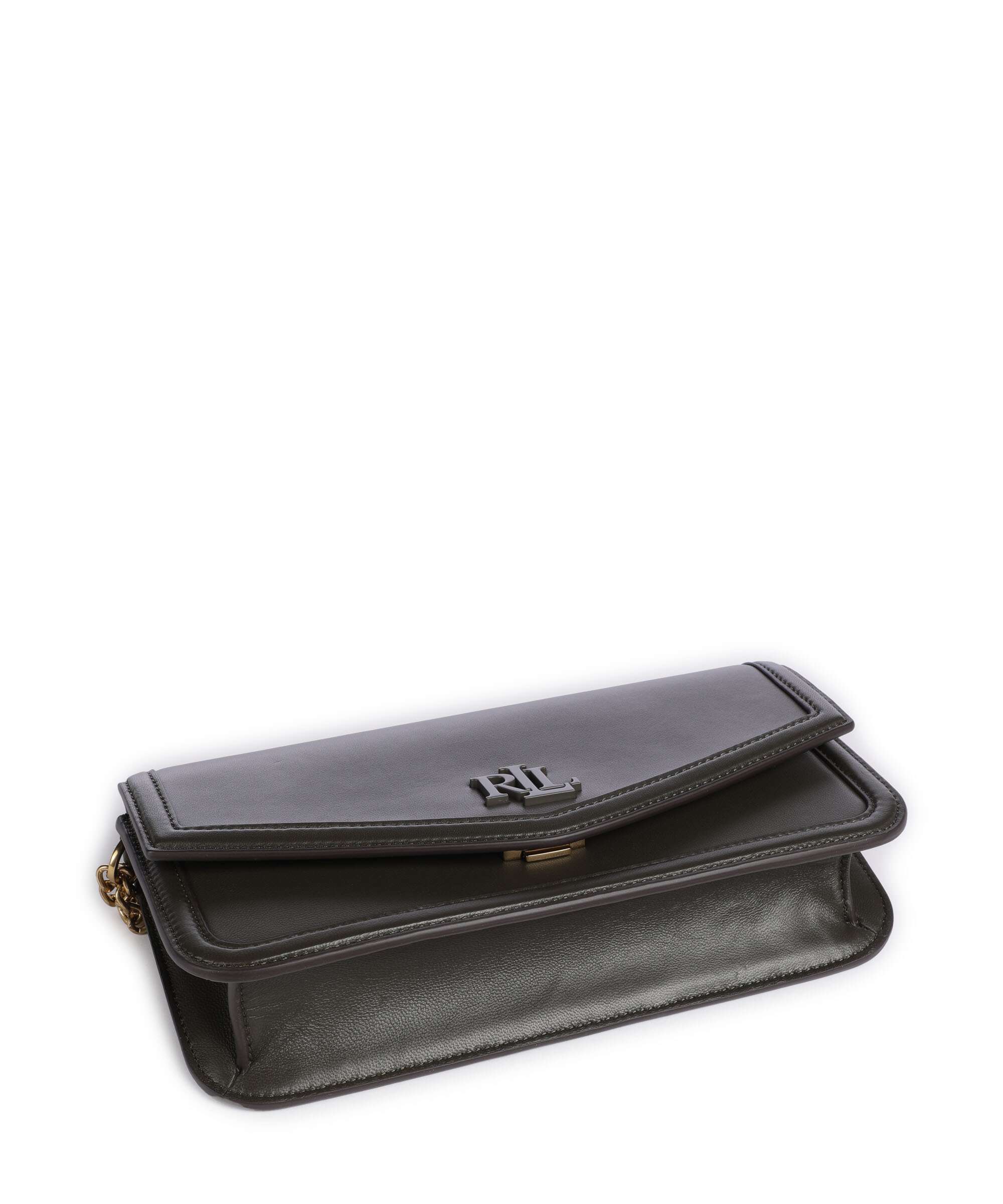Lauren Ralph Lauren Sawyer Medium Shoulder bag dark olive