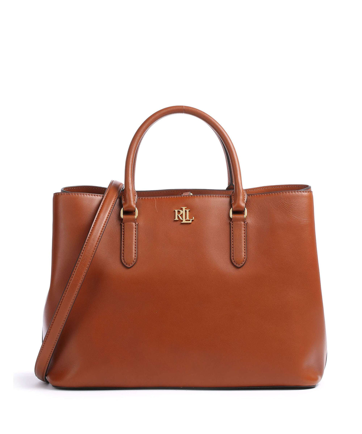 Lauren Ralph Lauren Marcy 36 Handbag tan
