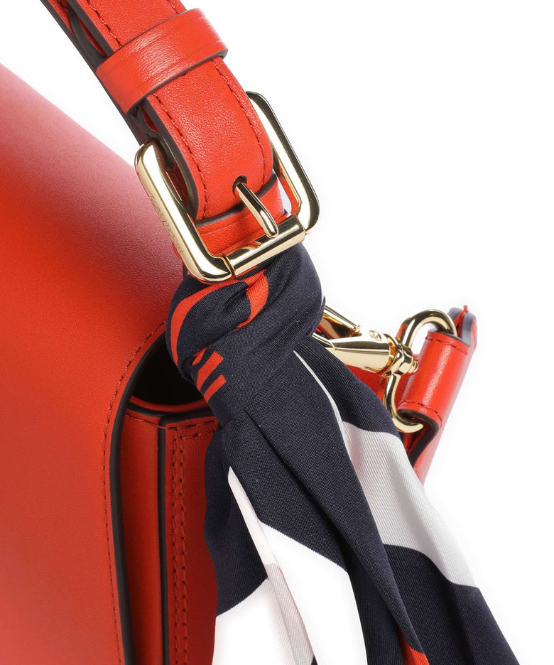 Lauren Ralph Lauren Tanner Medium Crossbody bag orange lily