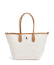 Polo Ralph Lauren Bellport Medium Tote bag natural/navy