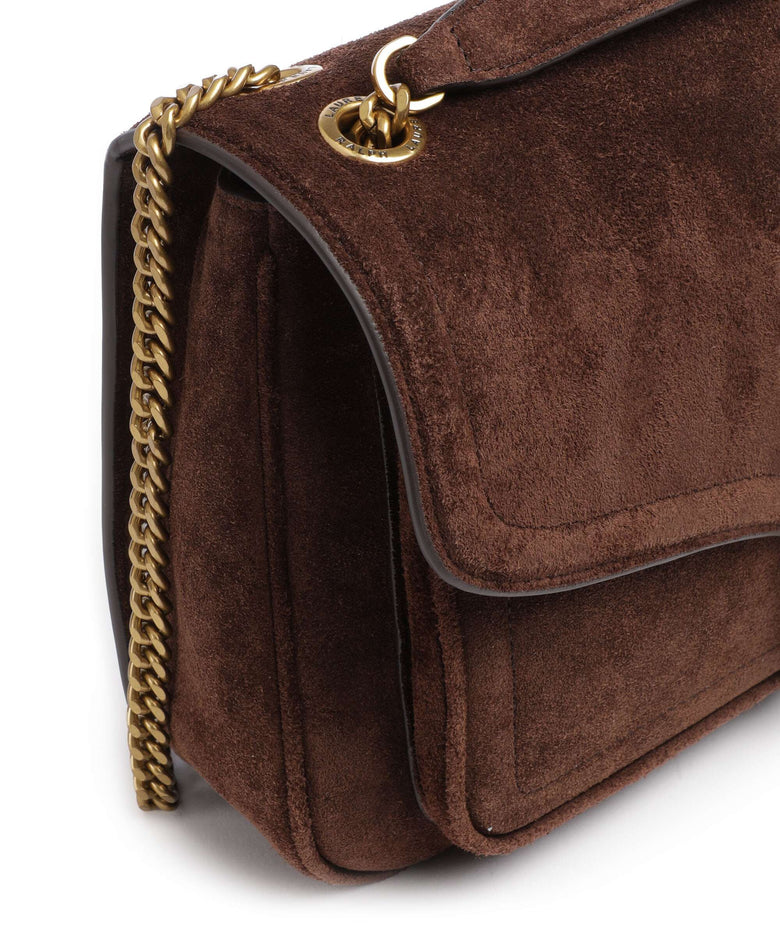 Lauren Ralph Lauren Bradley Medium Shoulder bag dark hickory