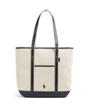 Polo Ralph Lauren Canvas Medium Shopper ecru/navy