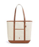 Polo Ralph Lauren Canvas Medium Shopper ecru/cuoio