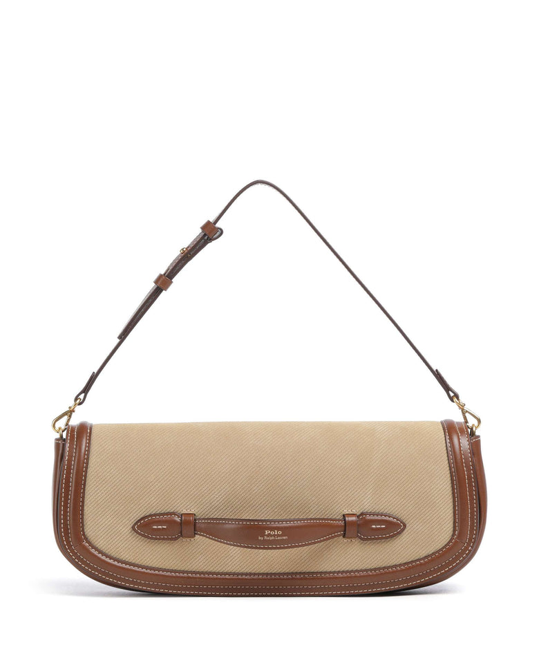 Polo Ralph Lauren Bellport Long Medium Clutch bag biscotti/ciouo