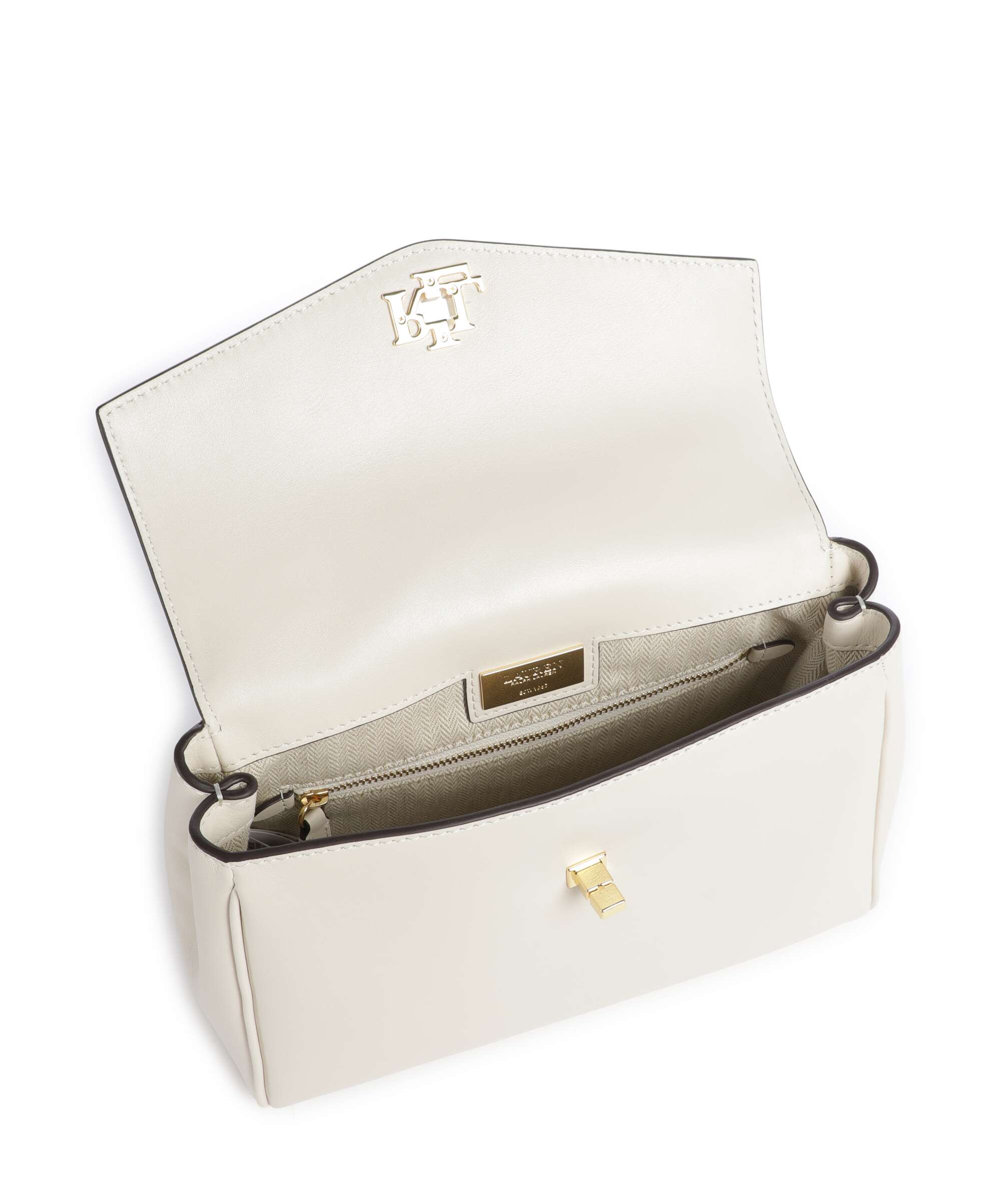 Lauren Ralph Lauren Farrah Small Handbag soft white