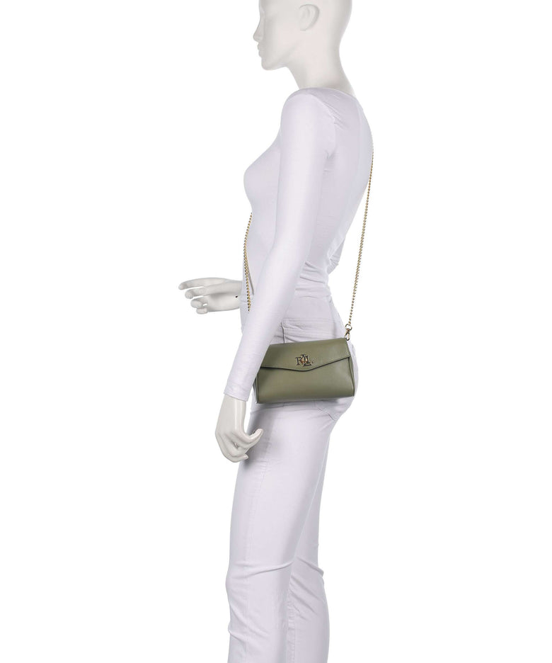 Lauren Ralph Lauren Tanner Large Crossbody bag sage green