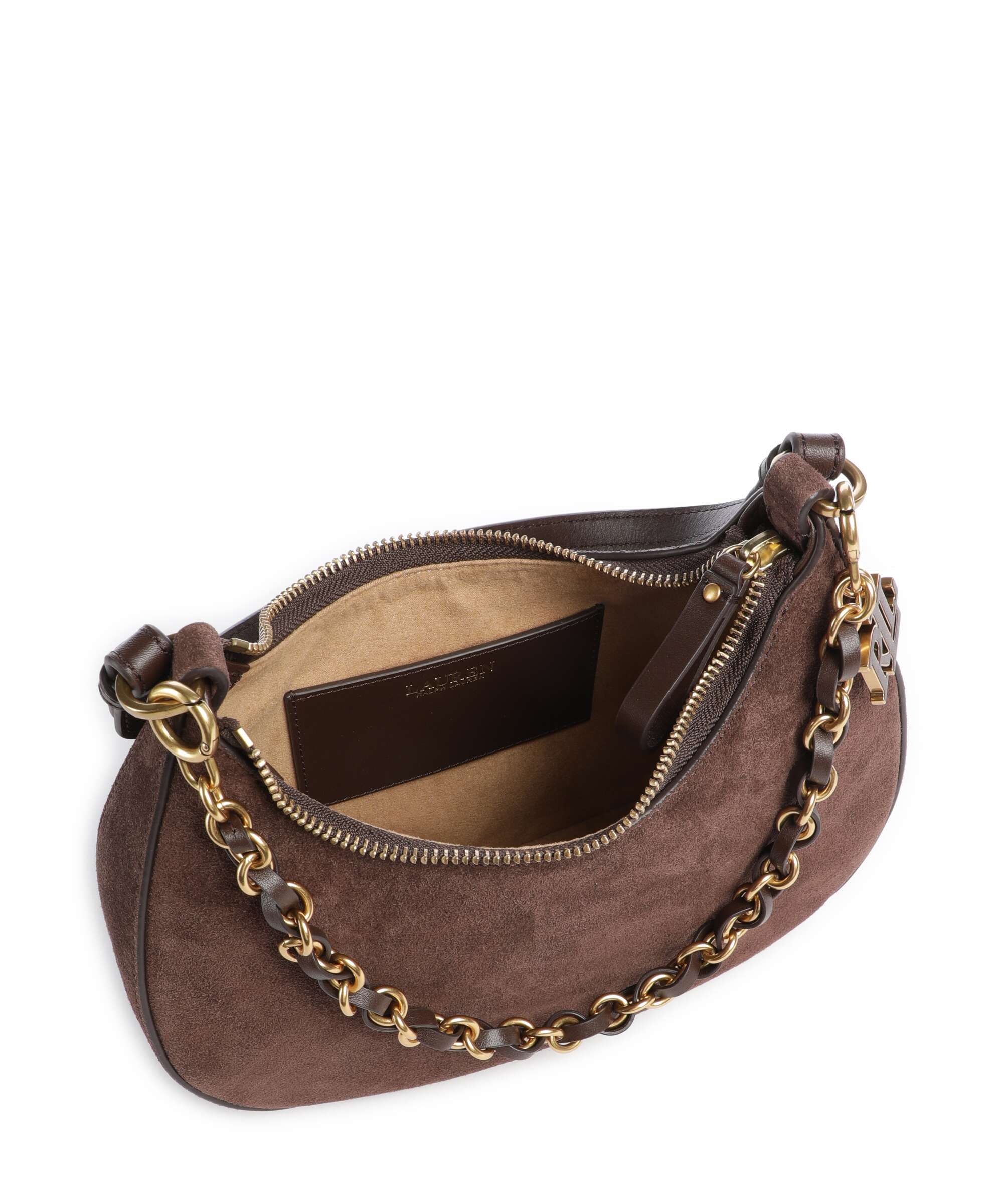 Lauren Ralph Lauren Marcy Medium Shoulder bag chestnut brown