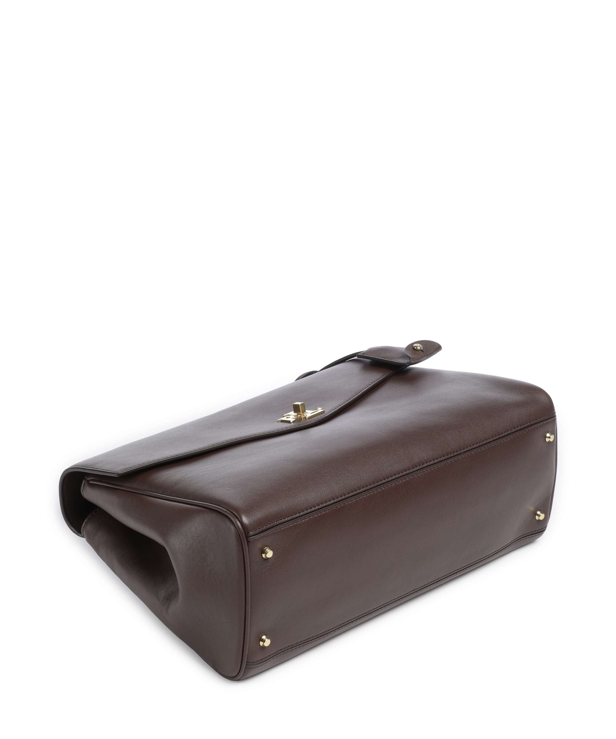 Lauren Ralph Lauren Farrah Medium Handbag chestnut brown