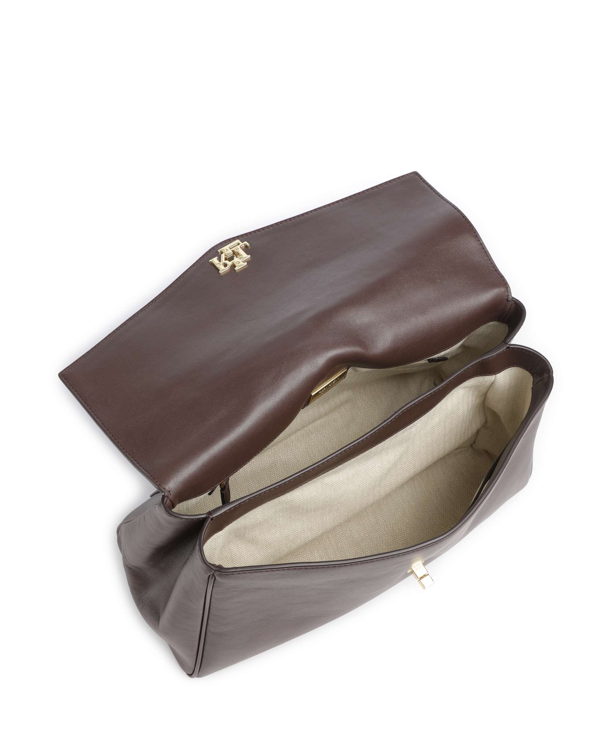 Lauren Ralph Lauren Farrah Medium Handbag chestnut brown
