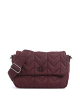 Lauren Ralph Lauren Stevie Medium Torba preko ramena dark garnet