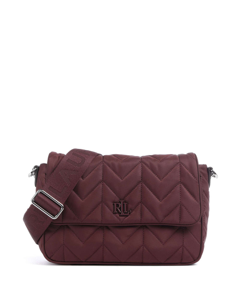 Lauren Ralph Lauren Stevie Medium Crossbody bag dark garnet