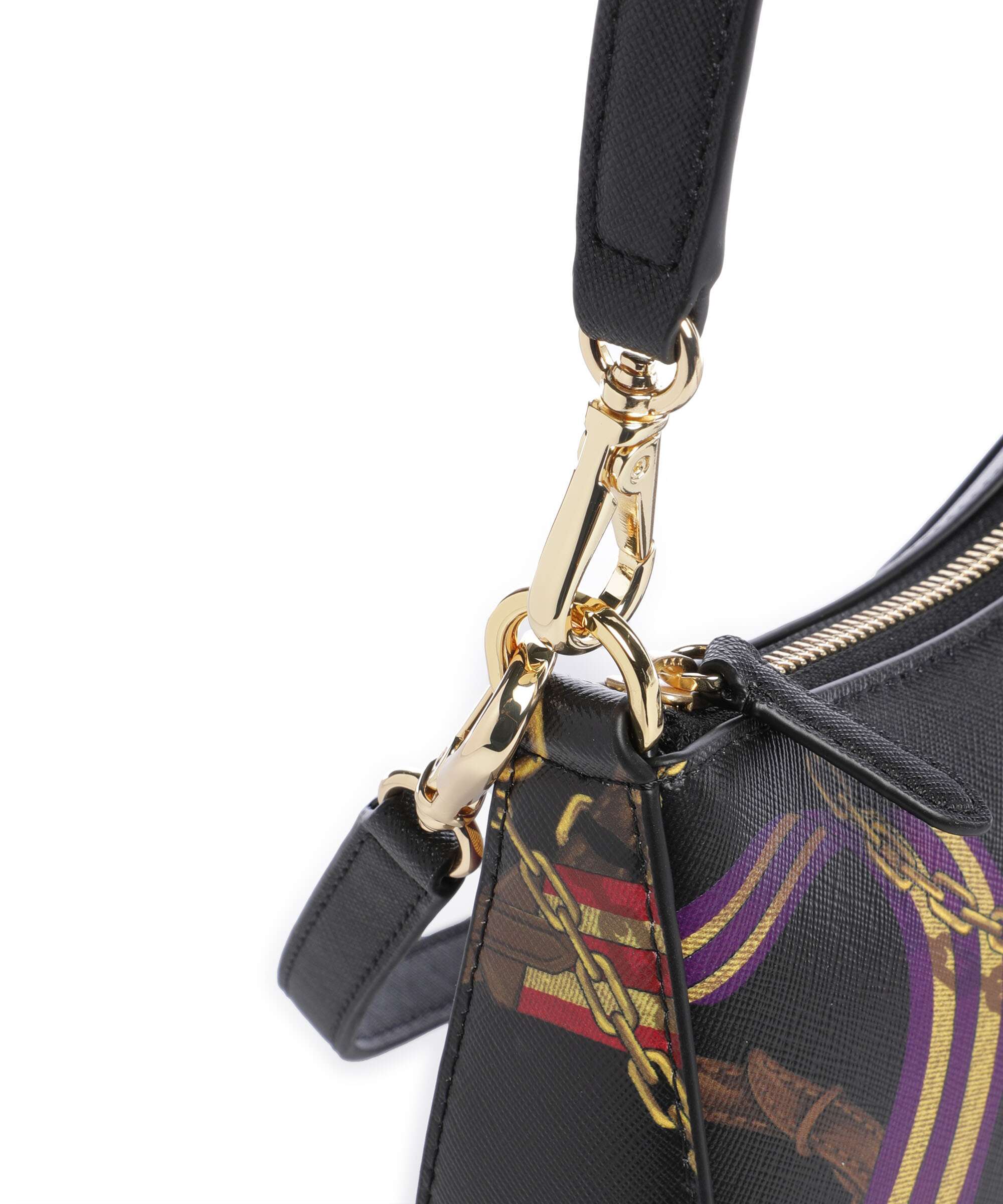 Lauren Ralph Lauren Danni 26 Shoulder bag holiday equestrian belting/black