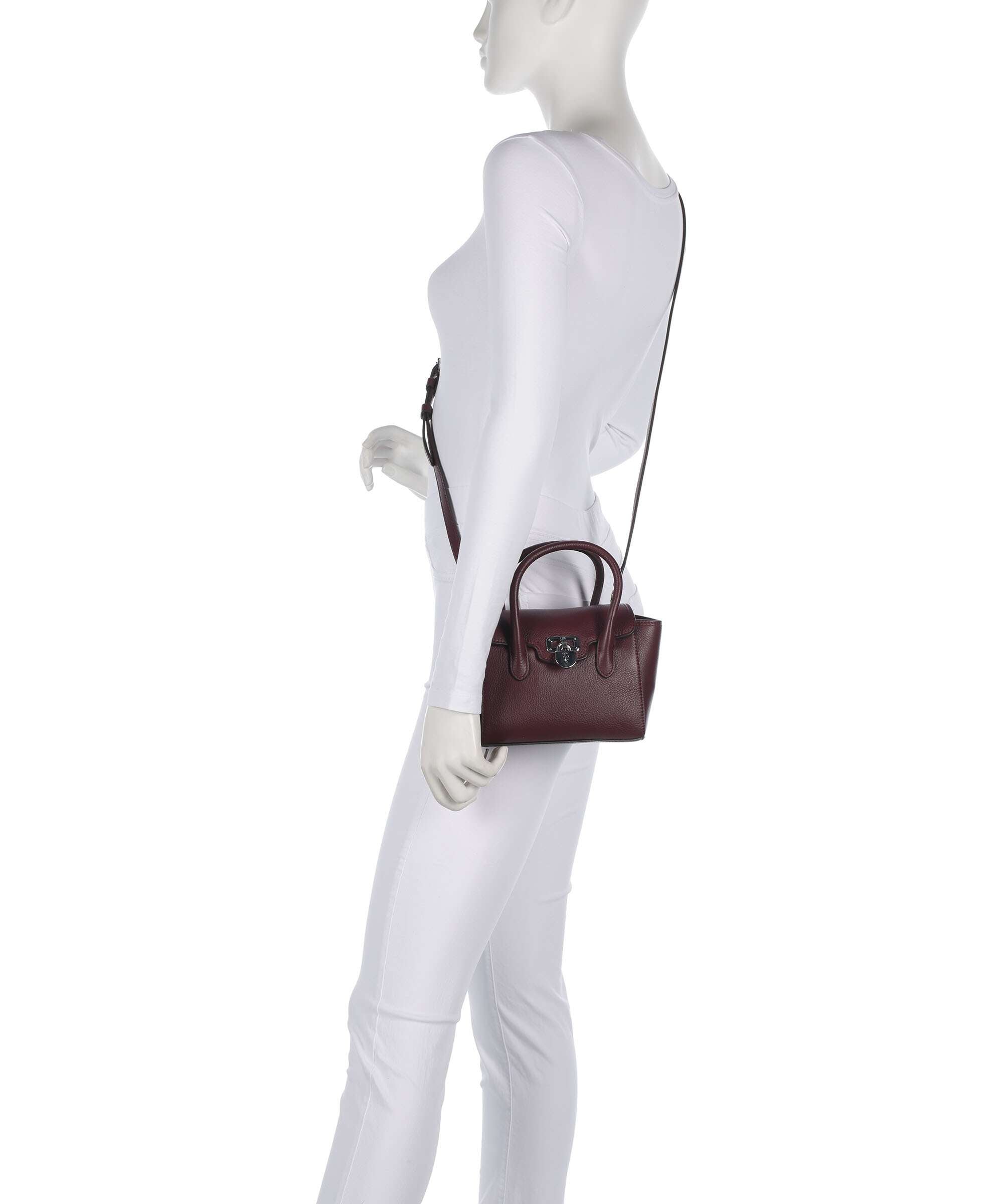 Lauren Ralph Lauren Tanner Small Crossbody bag dark garnet
