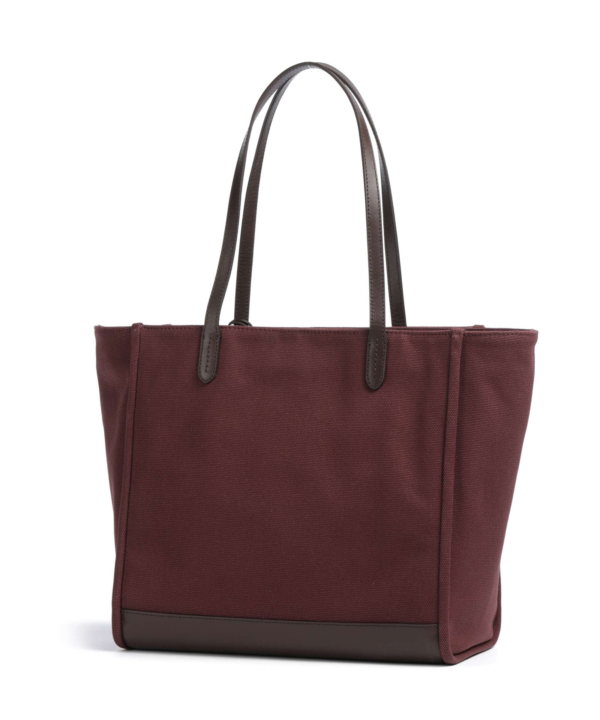 Lauren Ralph Lauren Cameryn Large Tote bag dark garnet/chestnut brown