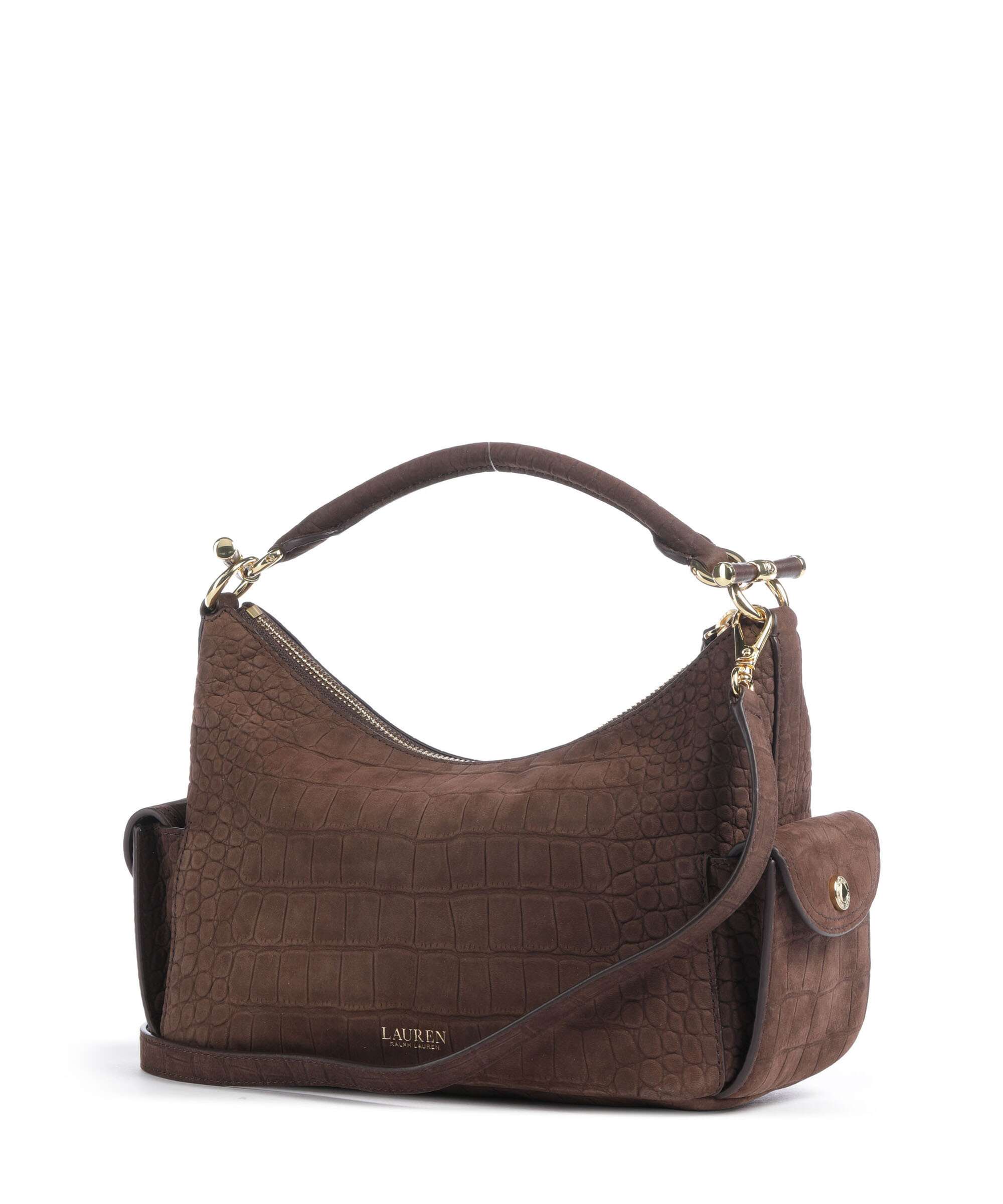 Lauren Ralph Lauren Blaike Small Hobo bag chestnut brown