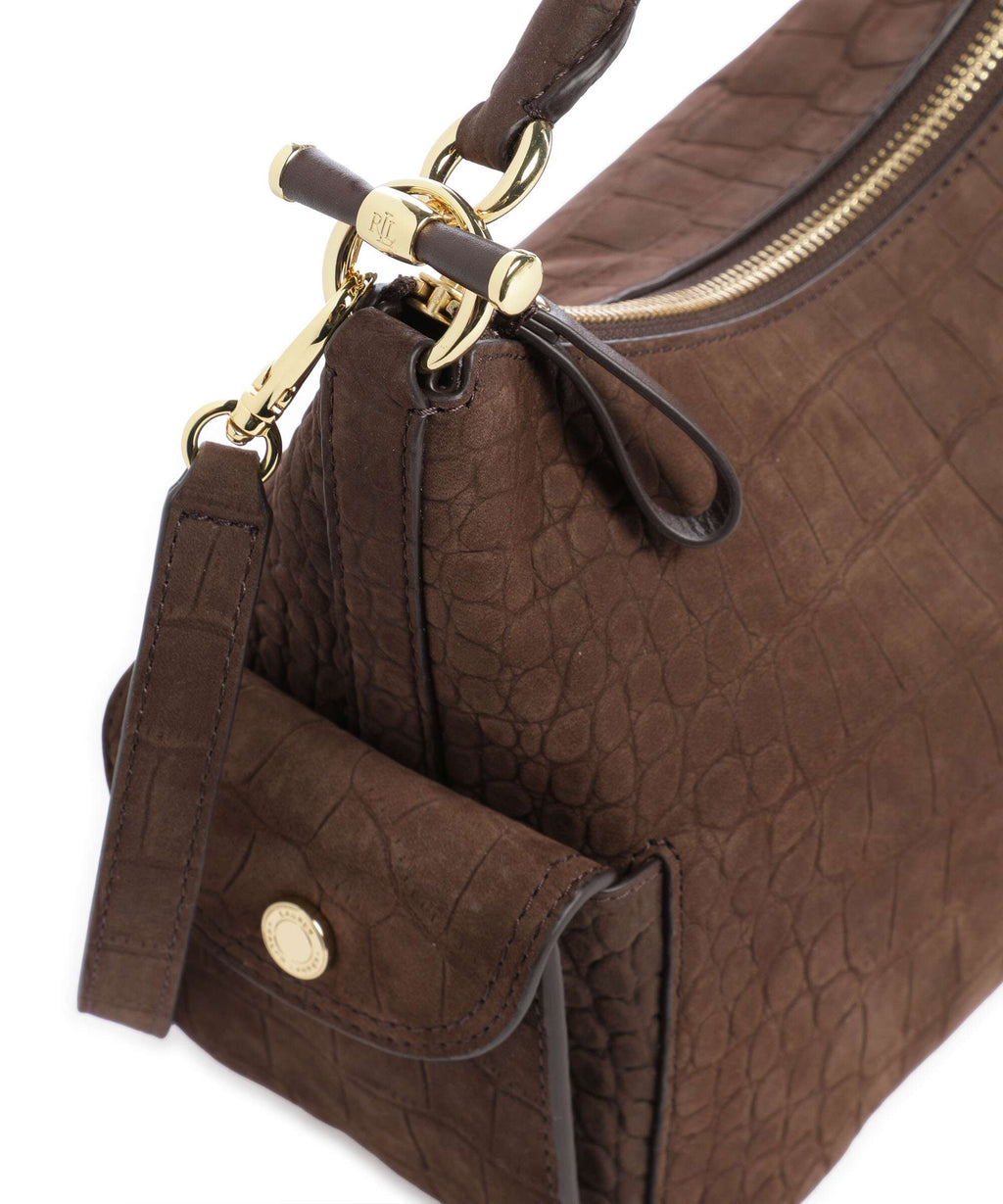 Lauren Ralph Lauren Blaike Small Hobo bag chestnut brown