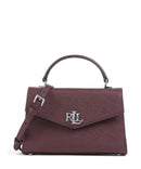 Lauren Ralph Lauren Farrah Small Torba preko ramena dark garnet