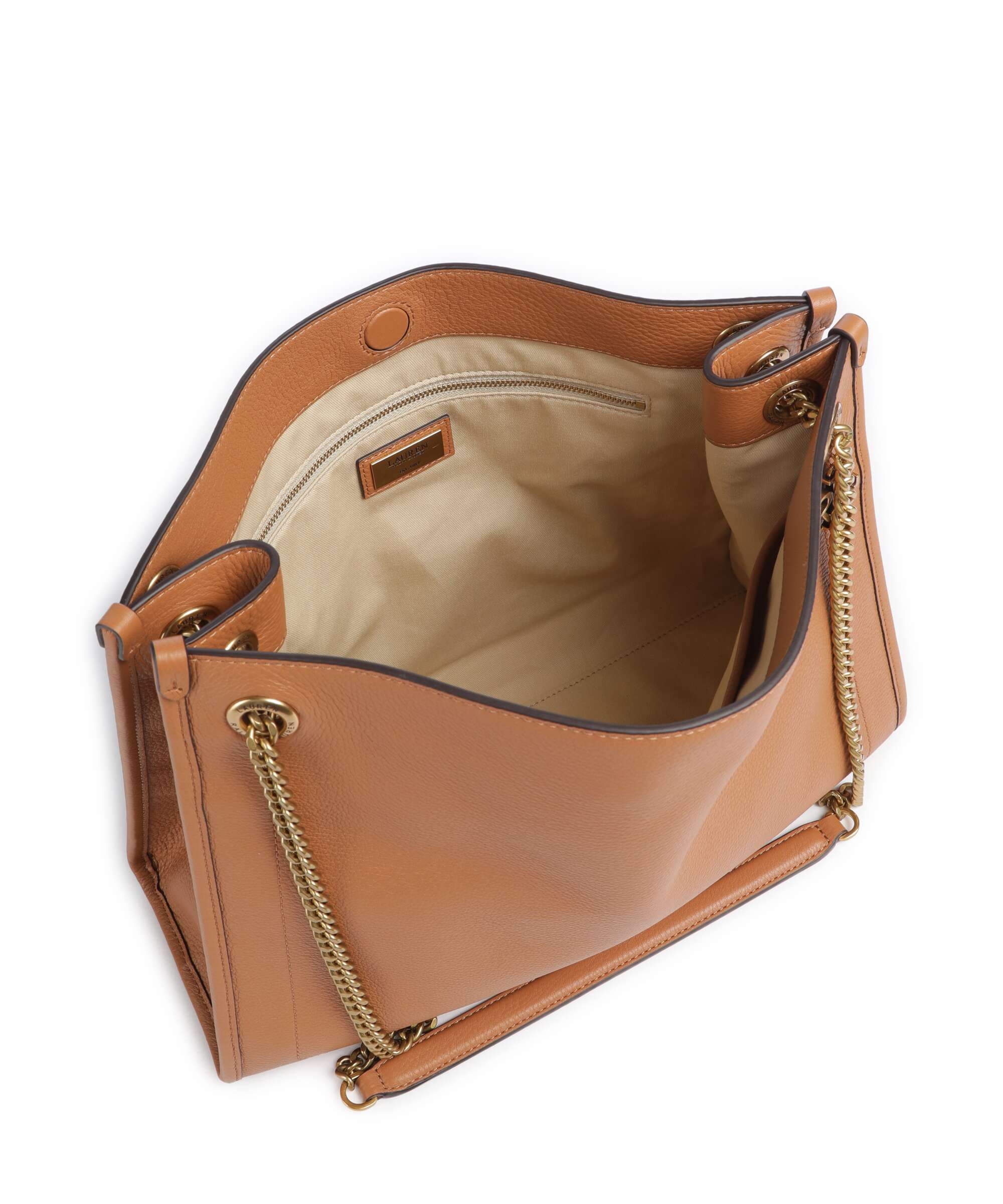 Lauren Ralph Lauren Bradley Large Tote bag classic caramel