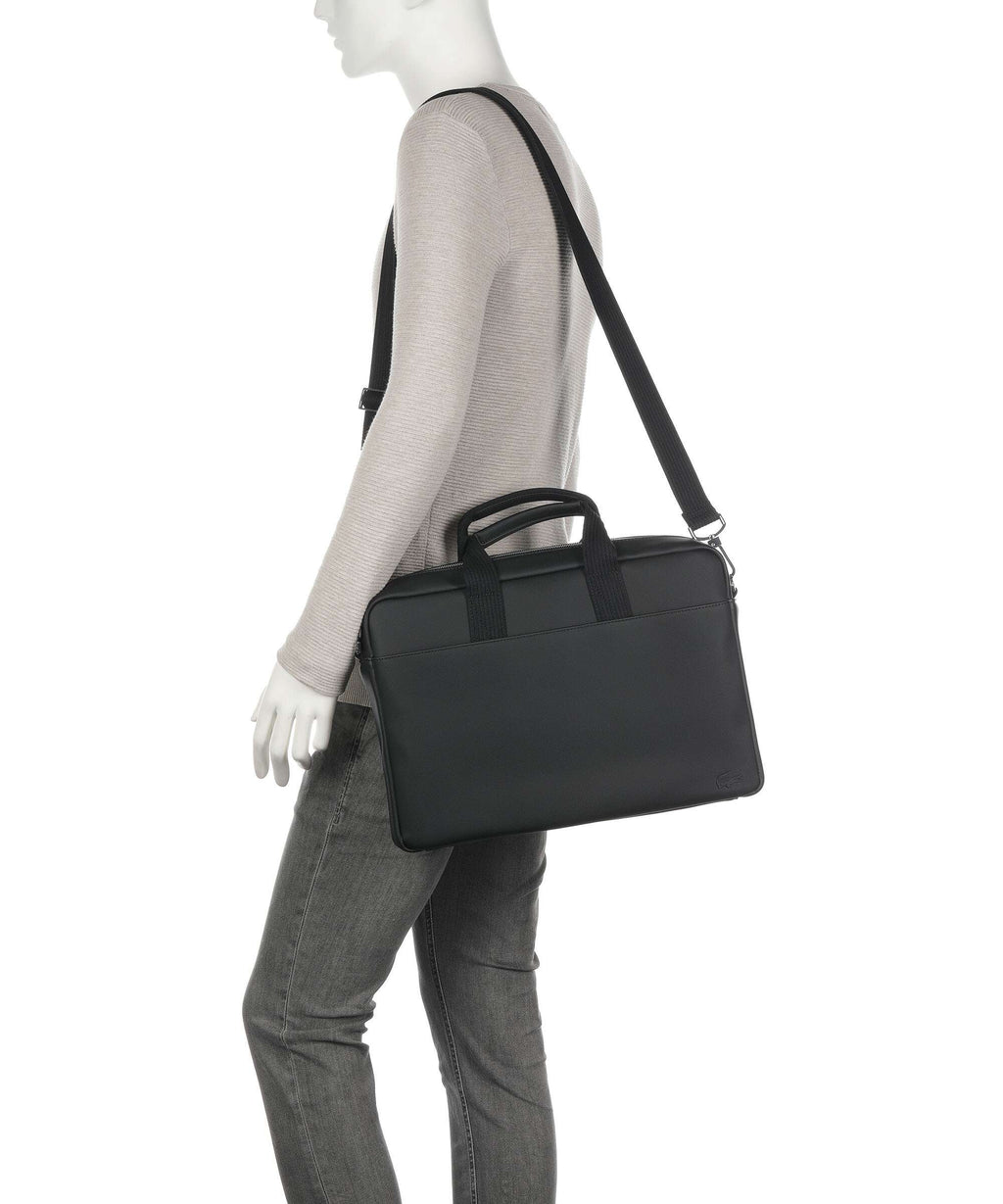 Lacoste Mens Classic Briefcase noir