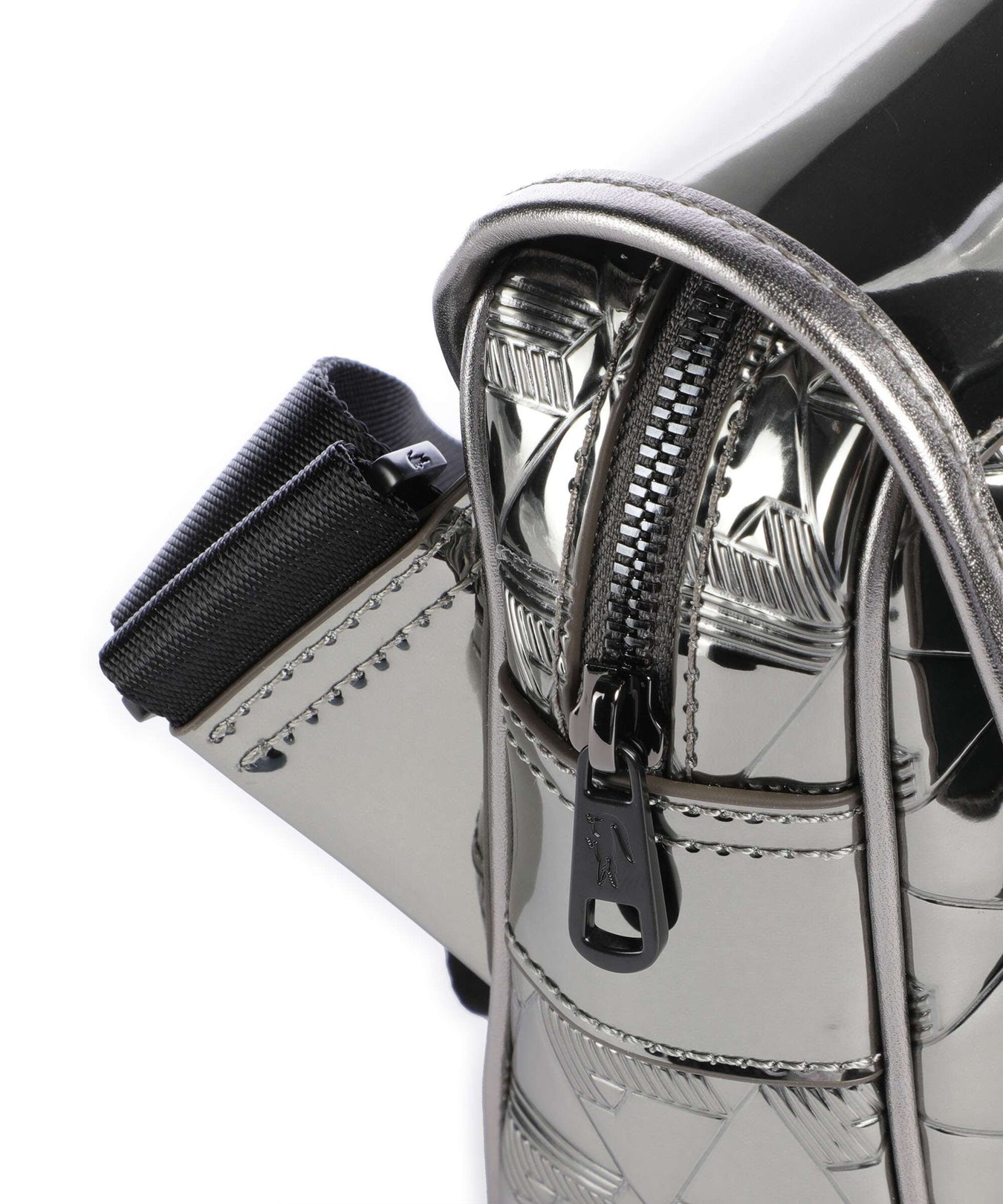 Lacoste Holiday Crossbody bag silver/black