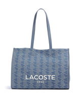 Lacoste Heritage Jacquard Shopper denim