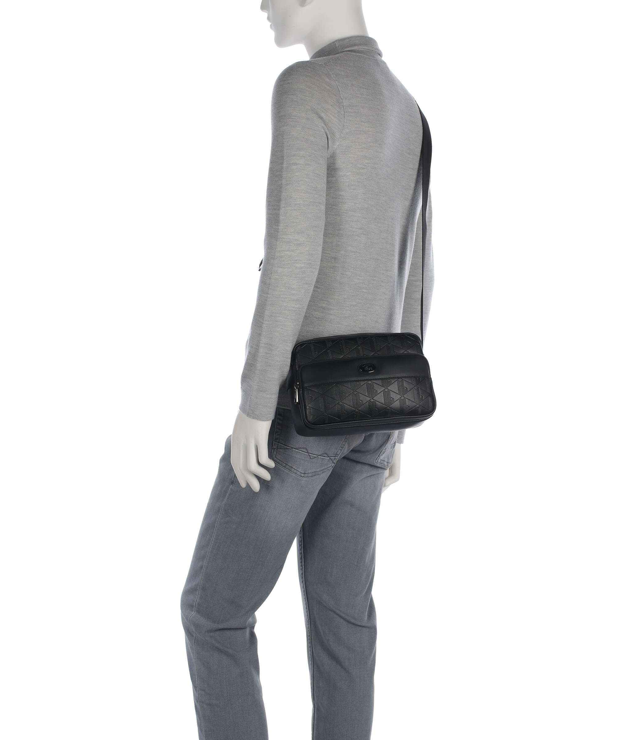 Lacoste Nomogramme Crossbody bag noir