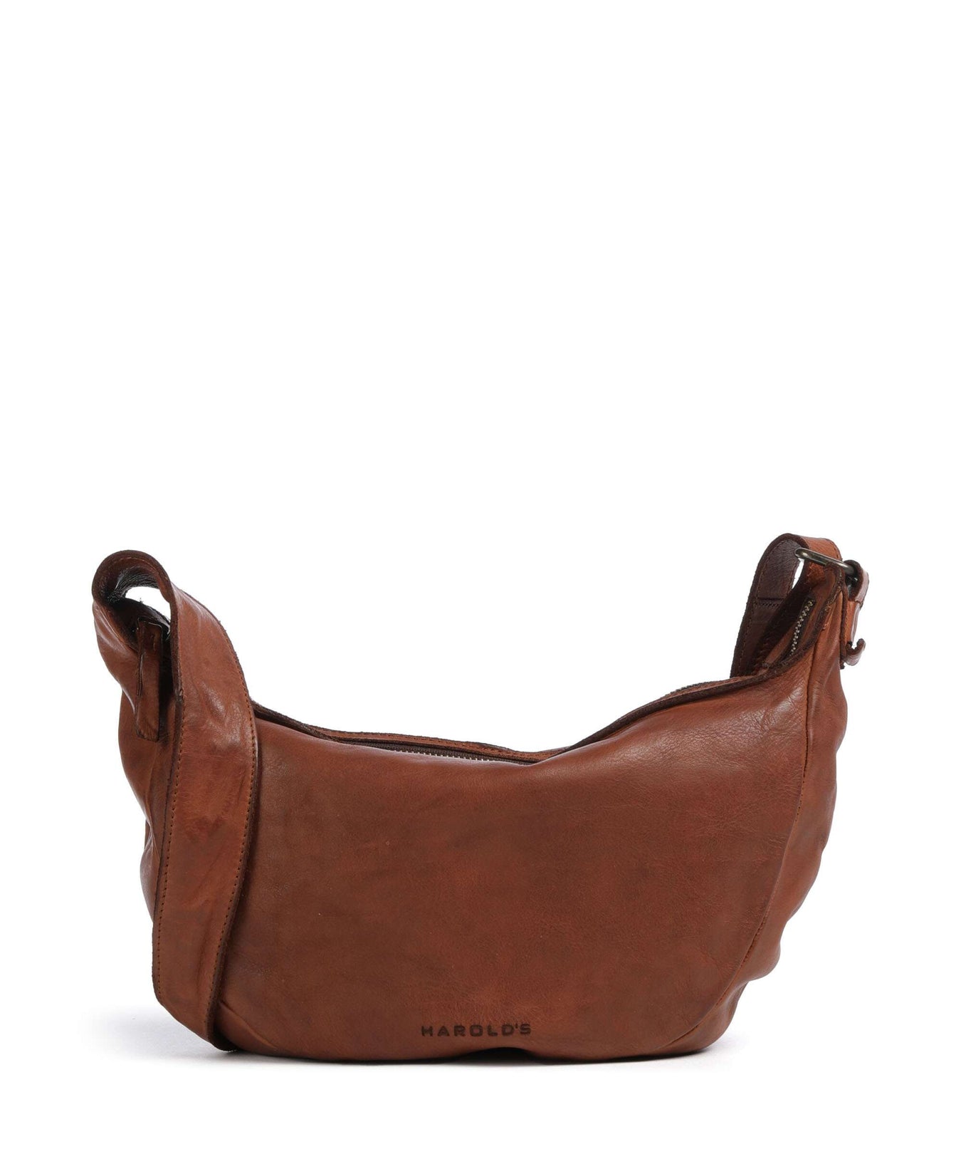 Harold's Submarine Hobo bag cognac